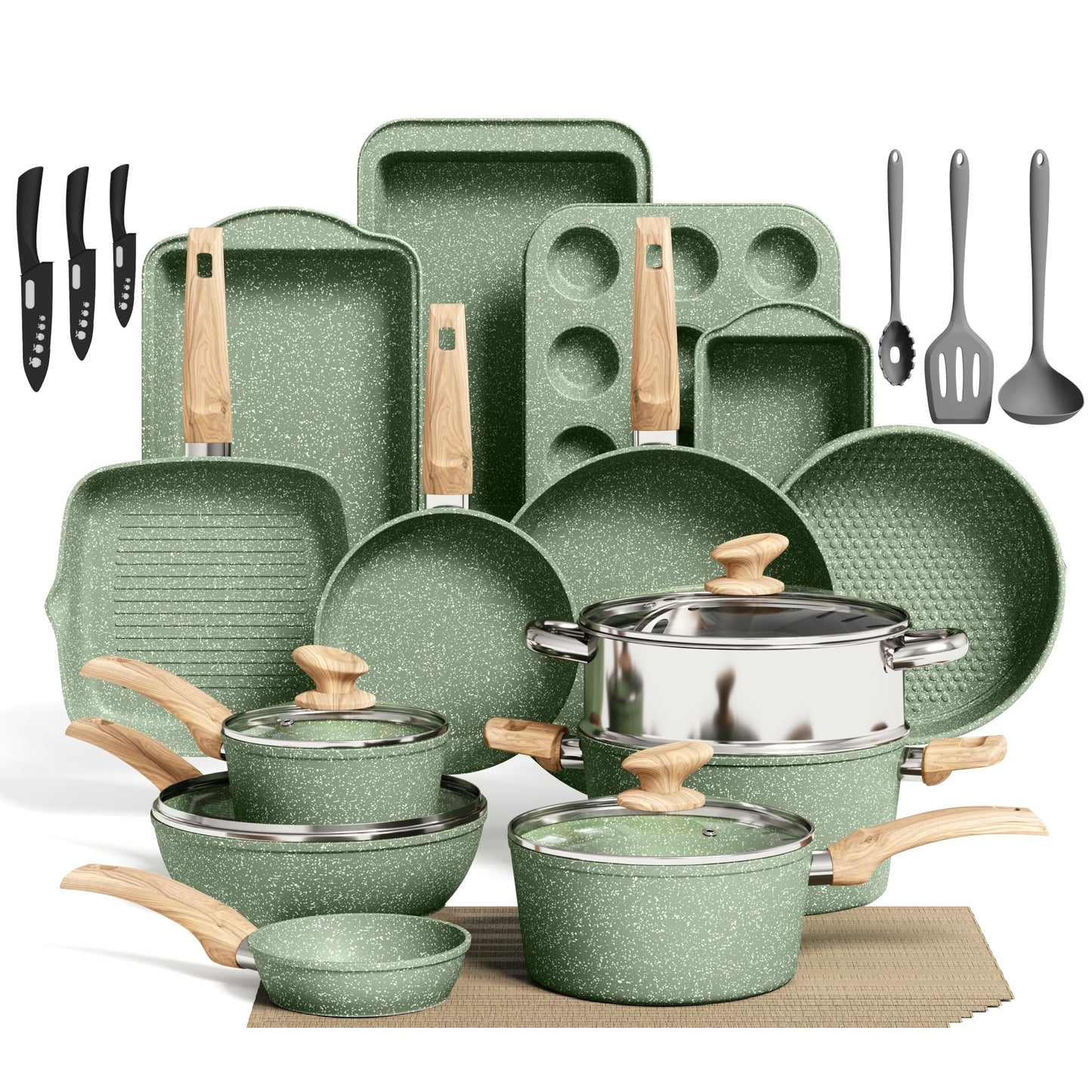 Kitchen Academy Induction Cookware Set
