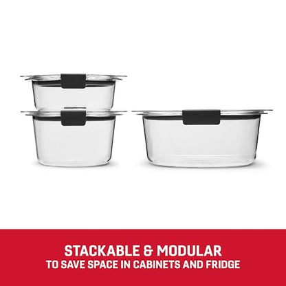 Rubbermaid Brilliance Food Storage Containers
