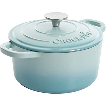 Crock-Pot Artisan Enameled Cast Iron Round Dutch Ovens w/Lid
