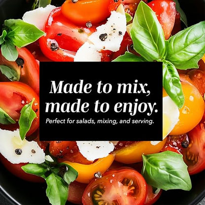 12-Piece Nesting Mixing Bowl Set with Lids for Food Prep & Storage