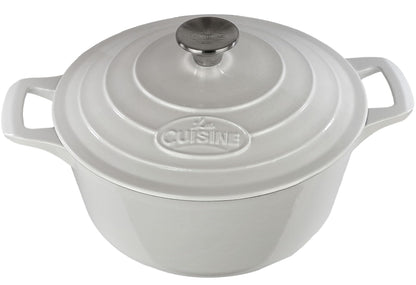 La Cuisine Premium Enameled Cast Iron Cookware,Dutch Oven, Casserole. Pan.