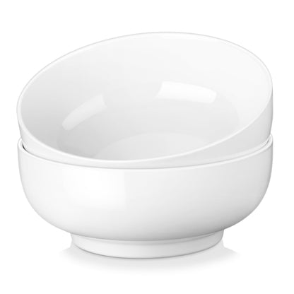 MALACASA Porcelain Serving Bowls Set, Series REGULAR