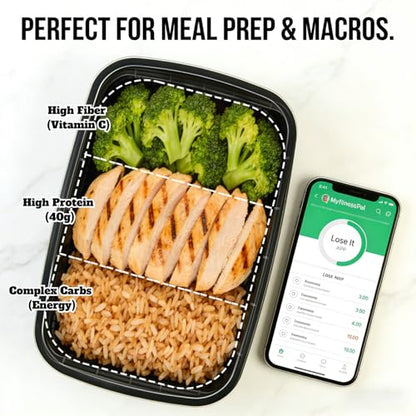 KUMD Meal Prep Containers With Lids