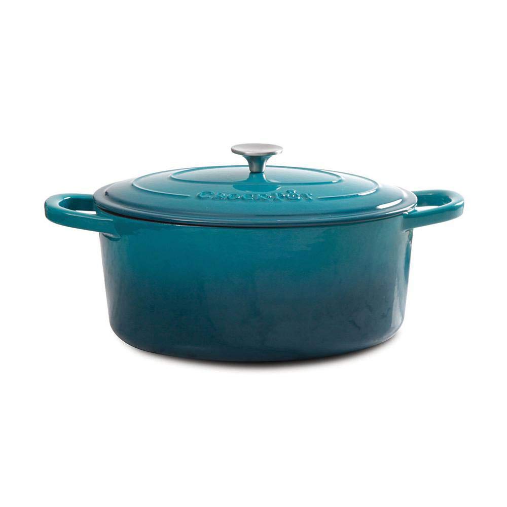 Crock-Pot Artisan Enameled Cast Iron Round Dutch Ovens w/Lid