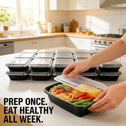 KUMD Meal Prep Containers With Lids