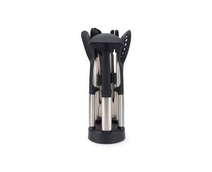 Silicone Kitchen Utensil Set with Storage Stand for Everyday Cooking