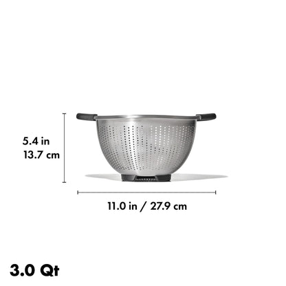 OXO Good Grips Stainless Steel 5 qt./ 4.7 L Colander