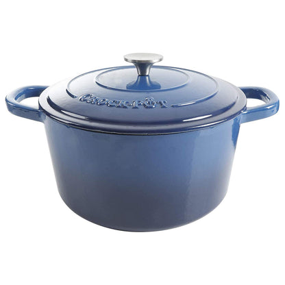 Crock-Pot Artisan Enameled Cast Iron Round Dutch Ovens w/Lid
