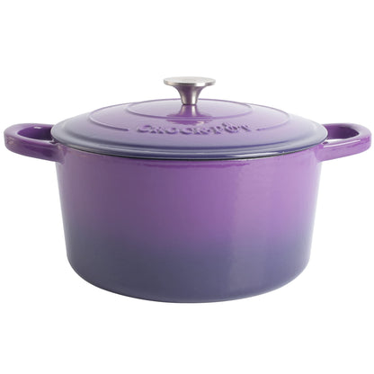 Crock-Pot Artisan Enameled Cast Iron Round Dutch Ovens w/Lid