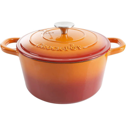 Crock-Pot Artisan Enameled Cast Iron Round Dutch Ovens w/Lid