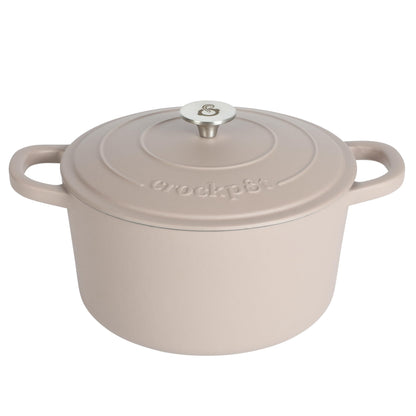 Crock-Pot Artisan Enameled Cast Iron Round Dutch Ovens w/Lid