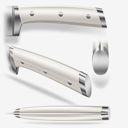 18-Piece German Stainless Steel Kitchen Knife Set with Wooden Block