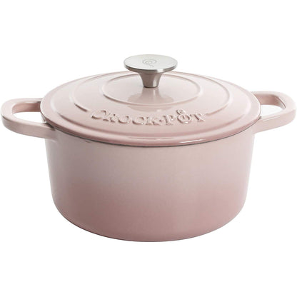 Crock-Pot Artisan Enameled Cast Iron Round Dutch Ovens w/Lid