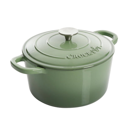 Crock-Pot Artisan Enameled Cast Iron Round Dutch Ovens w/Lid