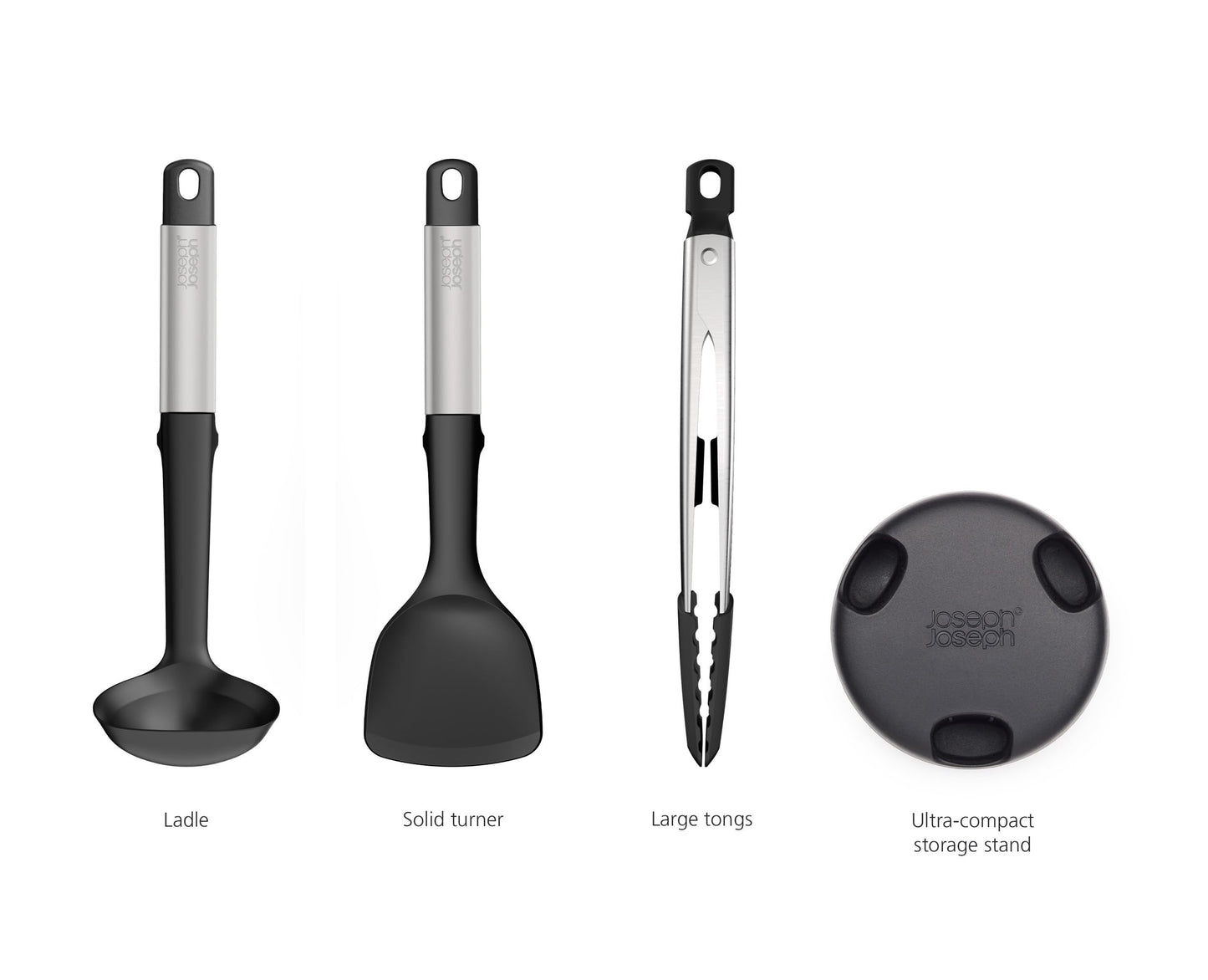 Silicone Kitchen Utensil Set with Storage Stand for Everyday Cooking