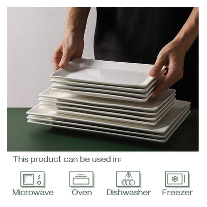 DOWAN Rectangle Plates Set of 4