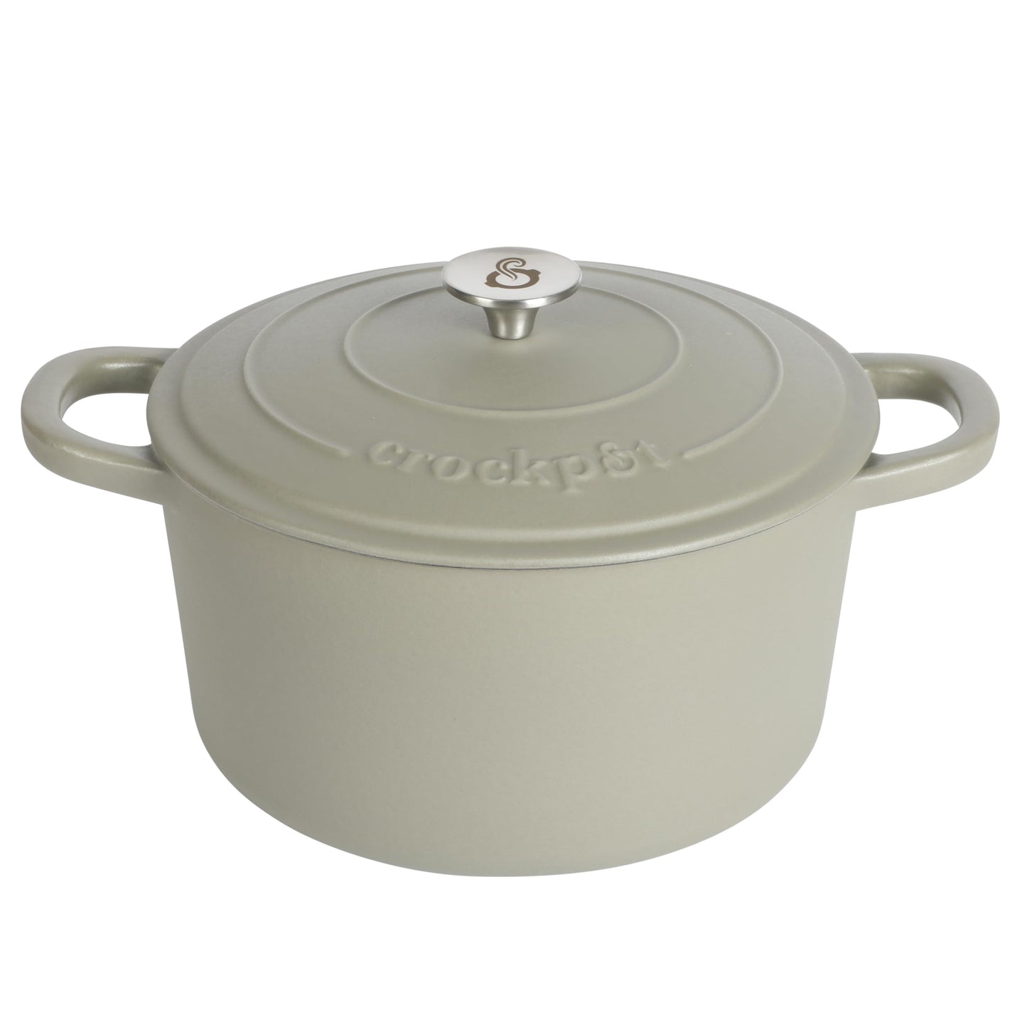 Crock-Pot Artisan Enameled Cast Iron Round Dutch Ovens w/Lid