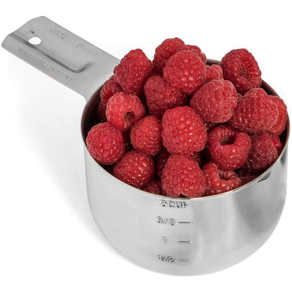 Hudson Essentials Stainless Steel Measuring Cups and Spoons Set