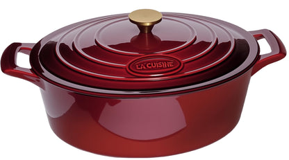 La Cuisine Premium Enameled Cast Iron Cookware,Dutch Oven, Casserole. Pan.