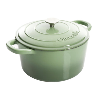 Crock-Pot Artisan Enameled Cast Iron Round Dutch Ovens w/Lid
