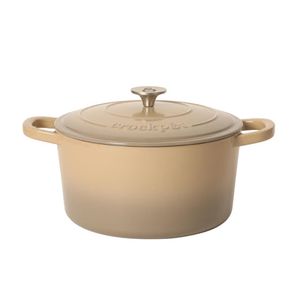 Crock-Pot Artisan Enameled Cast Iron Round Dutch Ovens w/Lid