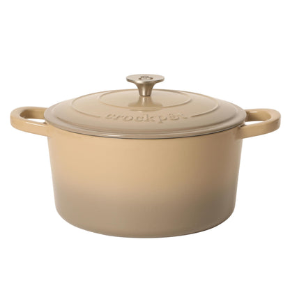 Crock-Pot Artisan Enameled Cast Iron Round Dutch Ovens w/Lid