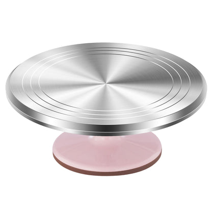 12-Inch Rotating Cake Stand for Cake Decorating and Baking Supplies
