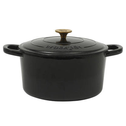 Crock-Pot Artisan Enameled Cast Iron Round Dutch Ovens w/Lid