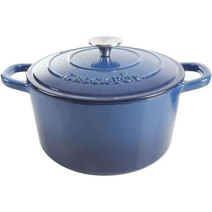 Crock-Pot Artisan Enameled Cast Iron Round Dutch Ovens w/Lid