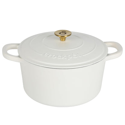 Crock-Pot Artisan Enameled Cast Iron Round Dutch Ovens w/Lid