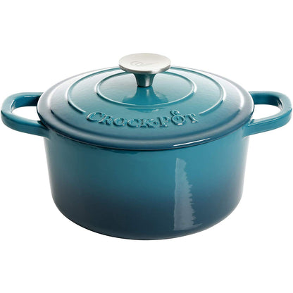 Crock-Pot Artisan Enameled Cast Iron Round Dutch Ovens w/Lid