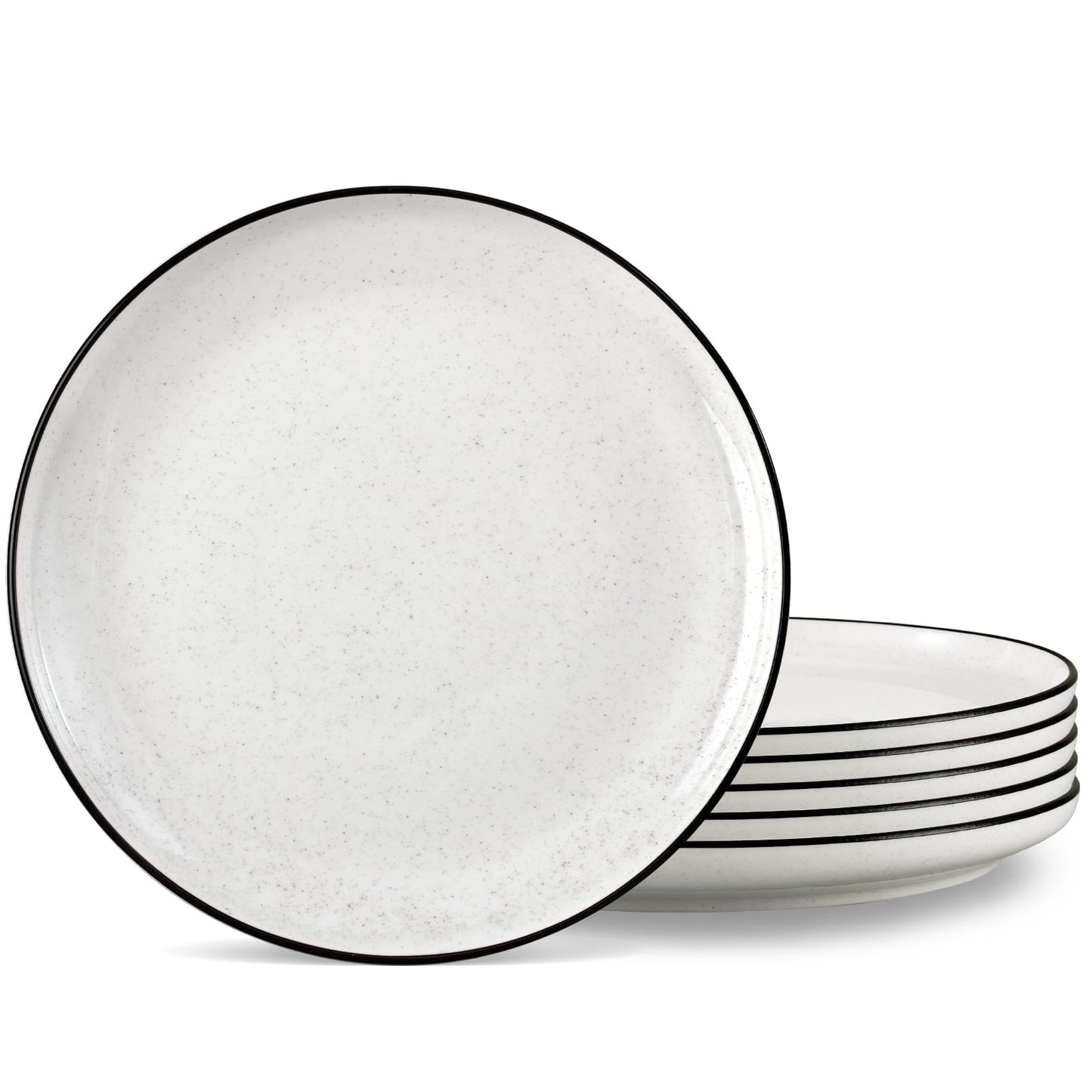 Ceramic Dinnerware Set with Plates and Bowls for Everyday Dining