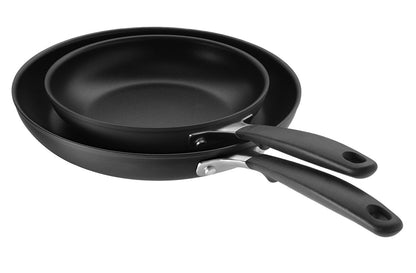 8" & 10" Nonstick Frying Pan Set with Stainless Steel Handles