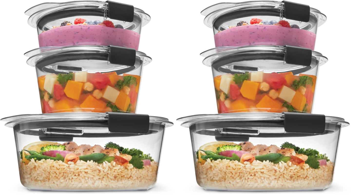 Rubbermaid Brilliance Food Storage Containers