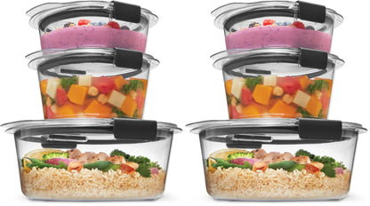 Rubbermaid Brilliance Food Storage Containers