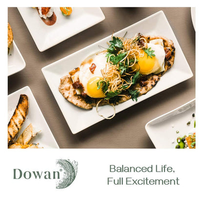 DOWAN Rectangle Plates Set of 4