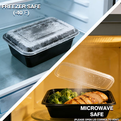 KUMD Meal Prep Containers With Lids