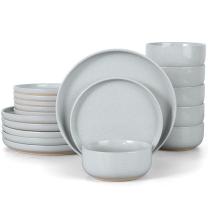 LIANYU Dinnerware Plates and Bowls Sets
