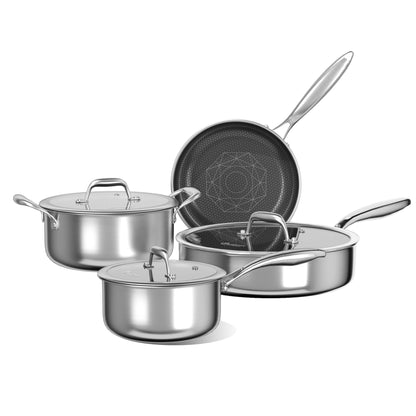 COOKER KING Stainless Steel Cookware Set