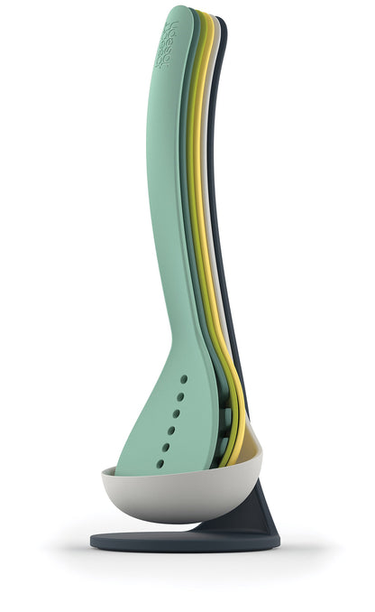 5-Piece Kitchen Utensil Set with Spatula, Spoon & Ladle Tools