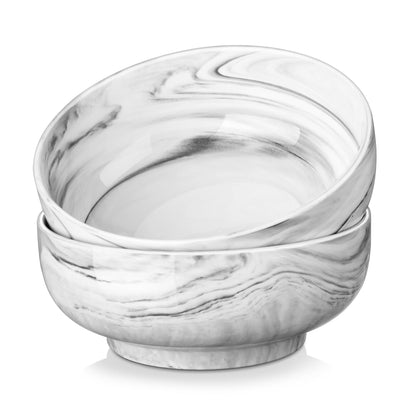 MALACASA Porcelain Serving Bowls Set, Series REGULAR