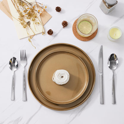 LIANYU Dinnerware Plates and Bowls Sets