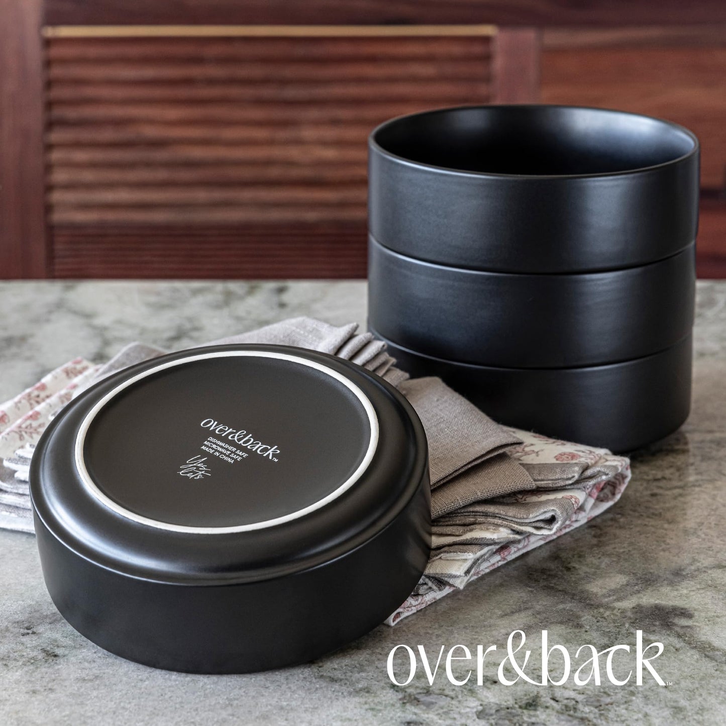 over&back Stackable Bowl Collection
