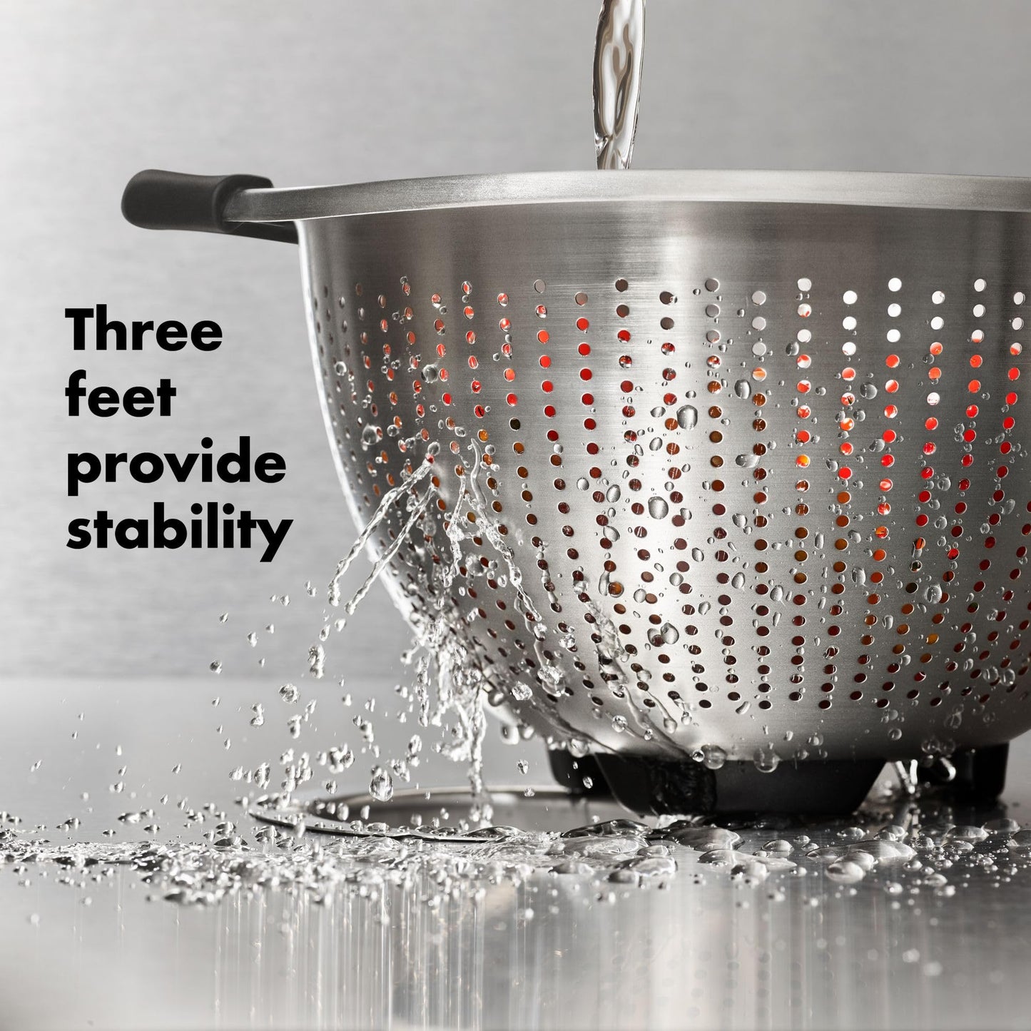 OXO Good Grips Stainless Steel 5 qt./ 4.7 L Colander