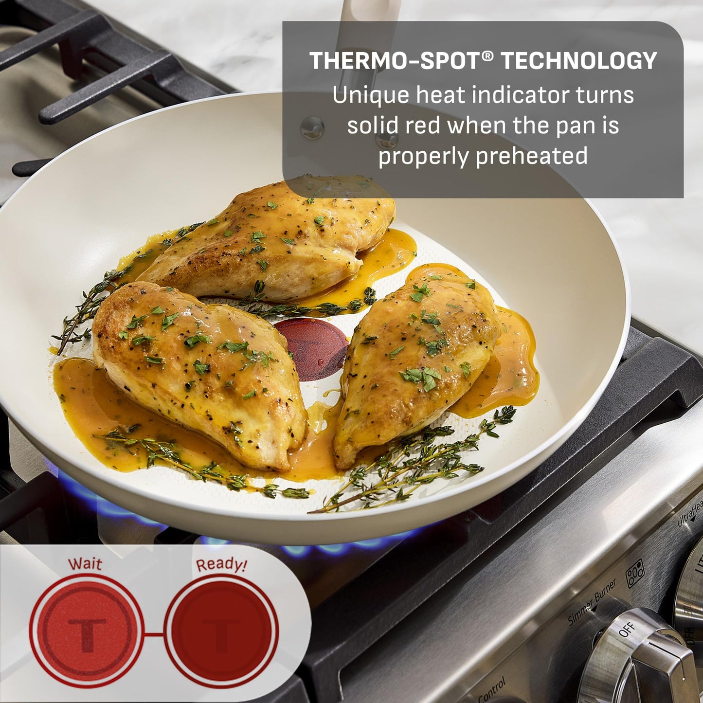 T-Fal Signature Nonstick 12 Inch Frying Pan Skillet