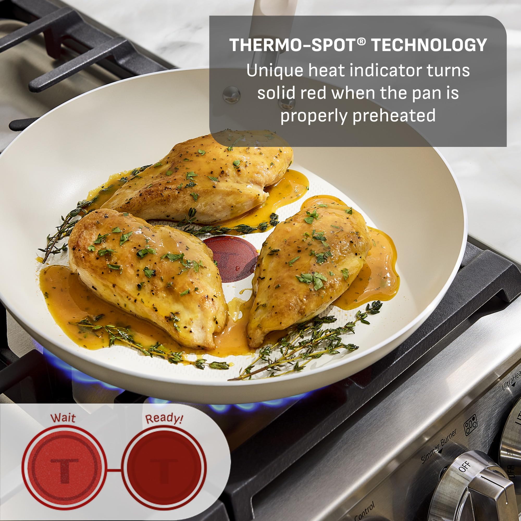 T-Fal Signature Nonstick 12 Inch Frying Pan Skillet