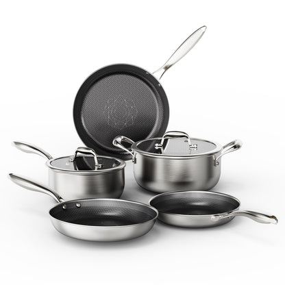 COOKER KING Stainless Steel Cookware Set