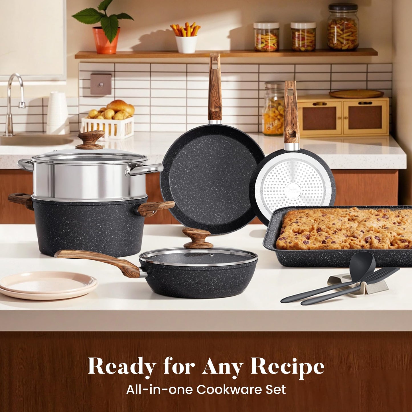 Kitchen Academy Induction Cookware Set