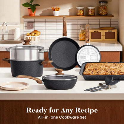 Kitchen Academy Induction Cookware Set
