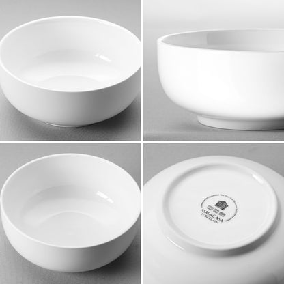 MALACASA Porcelain Serving Bowls Set, Series REGULAR